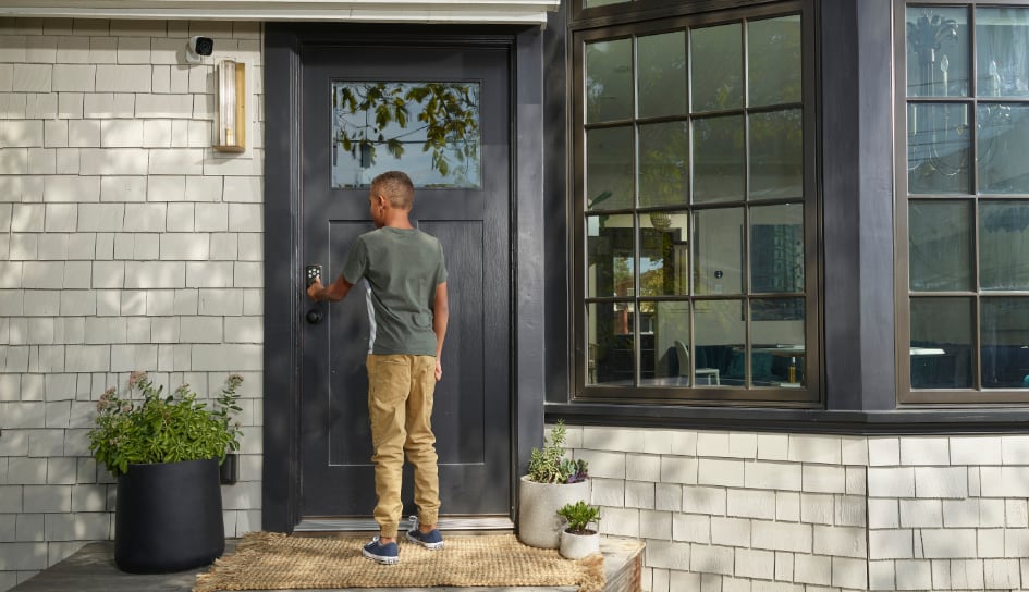 Vivint Smart Lock on home in Joplin
