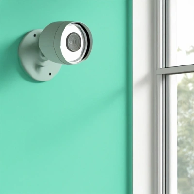 Joplin vivint camera facing a window
